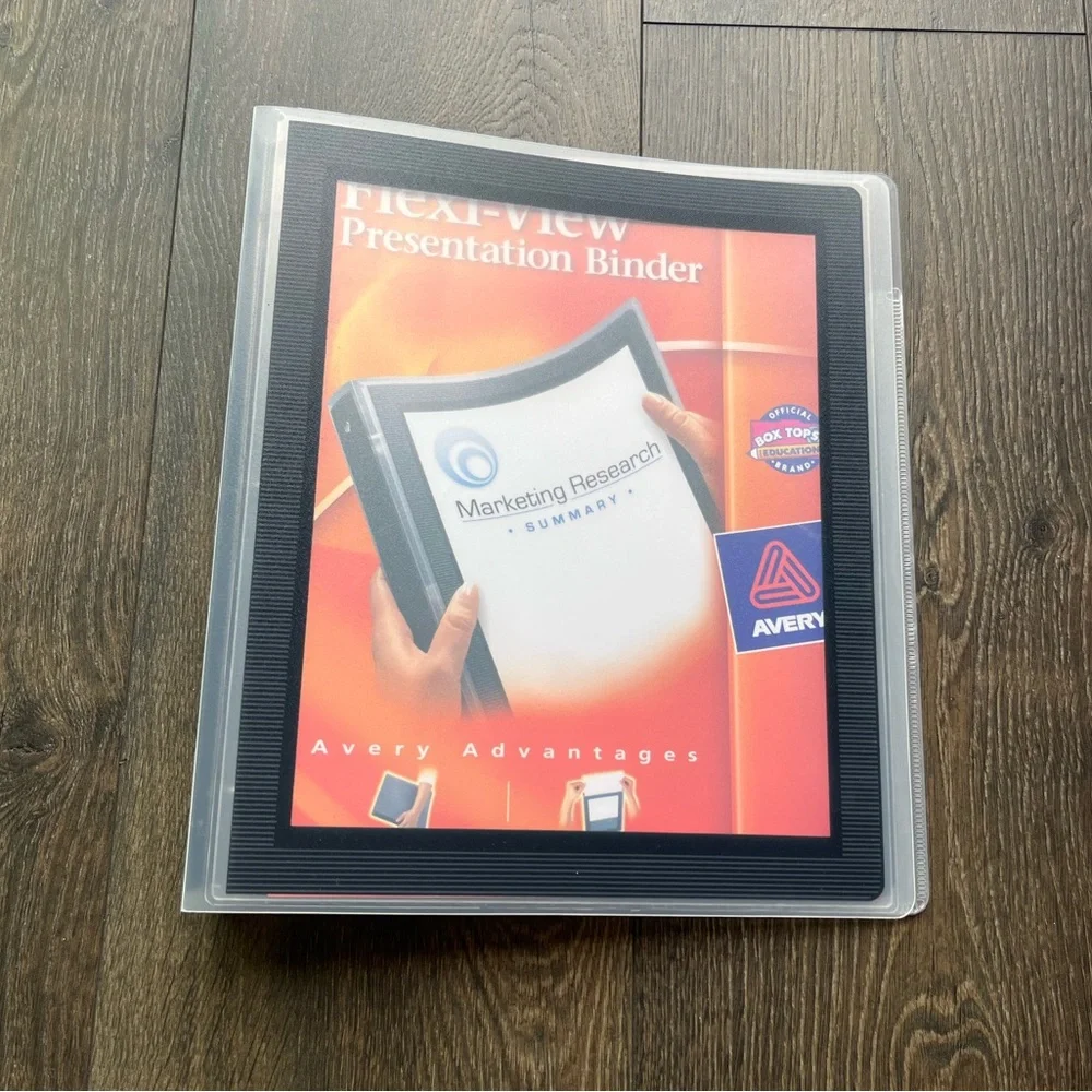 5 Avery Flexi-View Presentation Binders